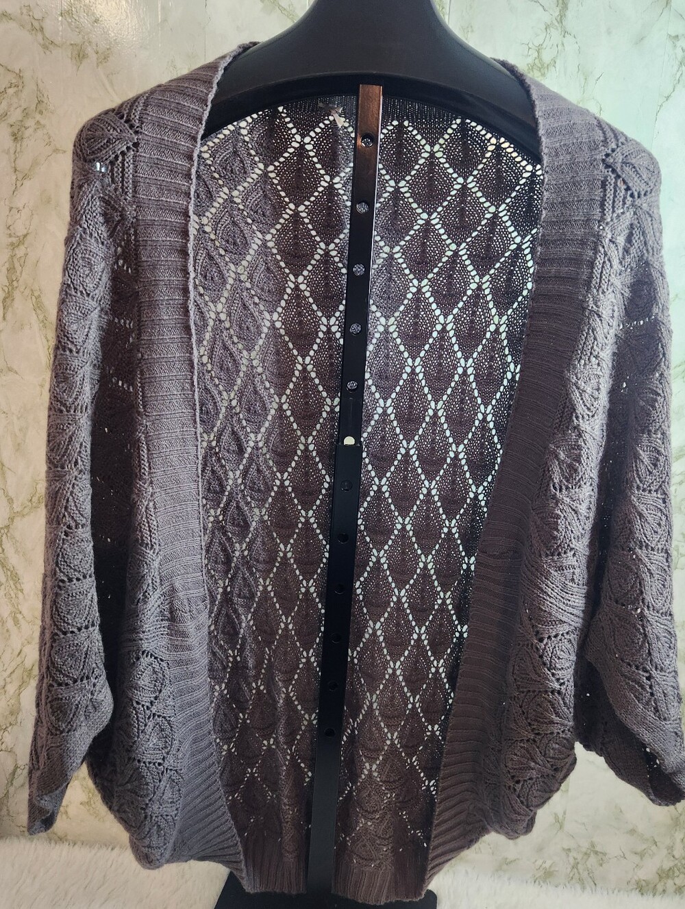 Taupe Color Cardigan Sweater